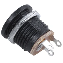 ABHU-5 шт 5,5 мм x 2,1 мм Питание 3-pin гнездовой разъем PCB Панель Поддержка