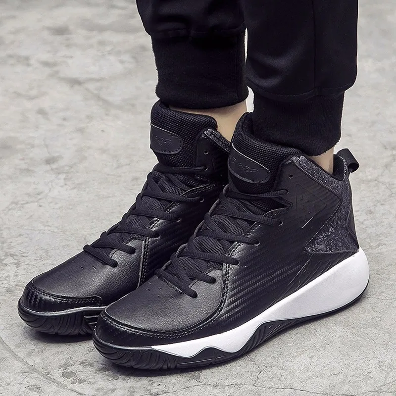 High Top Mens Shoes Casual Lace Up Breathable Trainers Spring Autumn Sport Black White Red Basket Shoes Outdoor Size 39-44 YD43 (14)