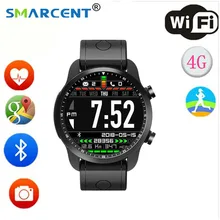 Новые Смарт-часы KC03 1,3 дюймов Android 6,0 МП камера MTK6737 4g gps wifi Bluetooth heartrate Шагомер Умные часы