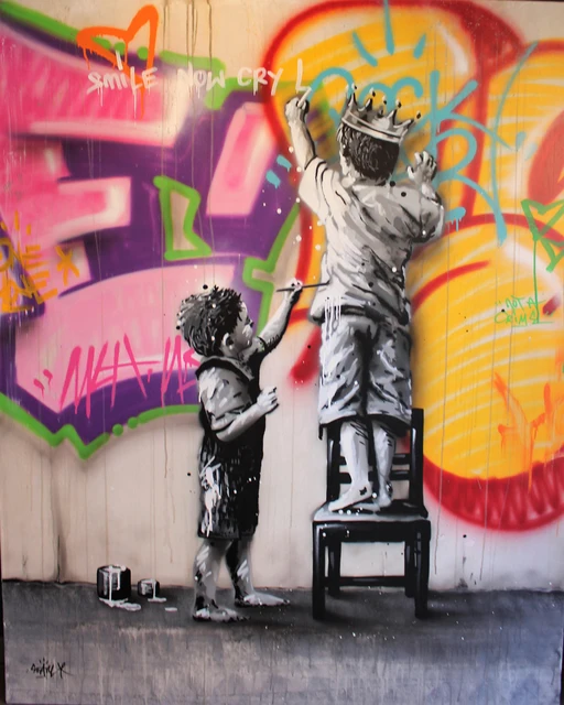 Portrait Picture Canvas Painting Figure Wall Art Graffiti Home Decor Abstract Women Pictures Bansky art Pop Posters and Prints Picture 10