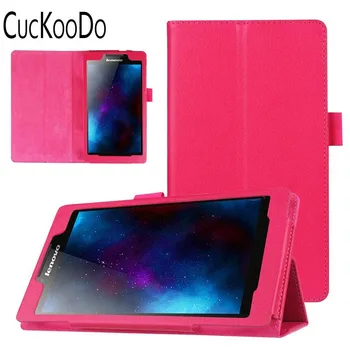 

CucKooDo PU Leather Folio 2-folding Stand Cover with Stylus Holder for 7" Lenovo Tab 2 A7-20 / A7-10F / A7-10 / A7-30H Tablet