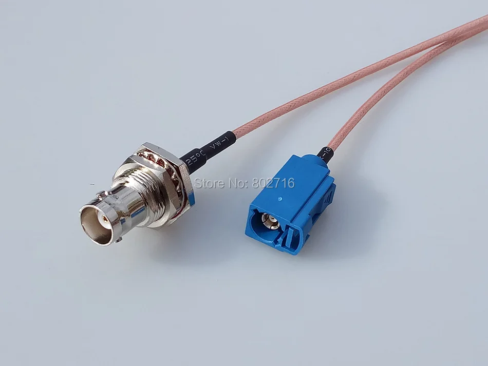 RF blue Fakra Switch BNC Female Jack1