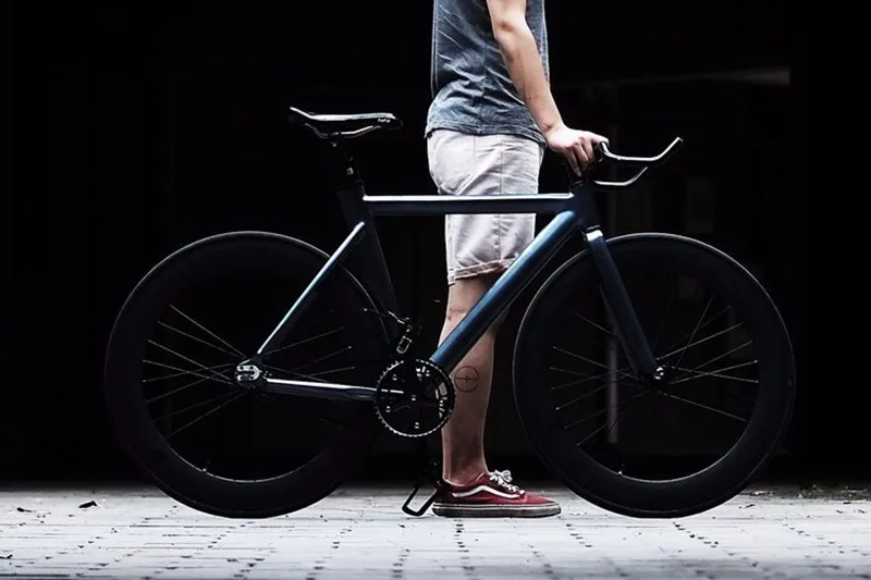 Мышечный велосипед с фиксированной передачей, 1 шт., fixie велосипед с фиксированной передачей, велосипед 53 см, рама DIY, мышечная рама, рама из алюминиевого сплава 700C