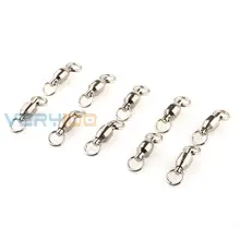 10 шт. шарикоподшипник 45 мм вращающиеся твердые кольца#10 397Lb 45 мм морские рыболовные соединители сверхмощные аксессуары для рыбной ловли