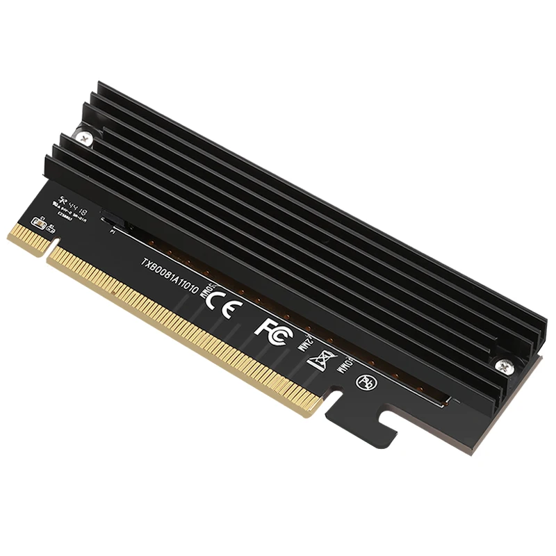 

M.2 NVMe SSD Adapter M2 to PCIE 3.0 X16 Controller Card M Key Interface Support PCI Express 3.0 x4 2230-2280 Size Free Shipping