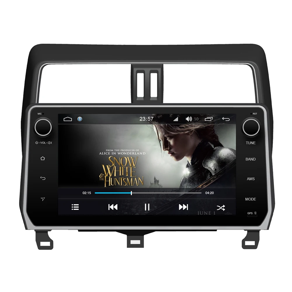 Flash Deal RoverOne Android 8.0 Car Multimedia System For Toyota Prado 150 2018 Radio Stereo GPS Navigation Android Media Player PhoneLink 5