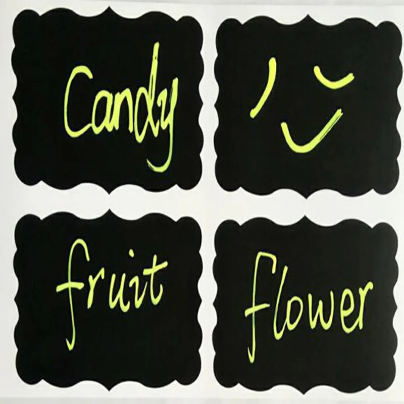Aliexpress.com : Buy Stationery Sticker Chalkboard Labels Vinyl Blackboard Stickers Reusable ...