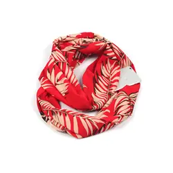 Mulitifuncational для женщин печати шарфы разнообразия дорожный несессер хлопковый шарф модные женские бесконечная петля Скрытая 180 см шарфы для
