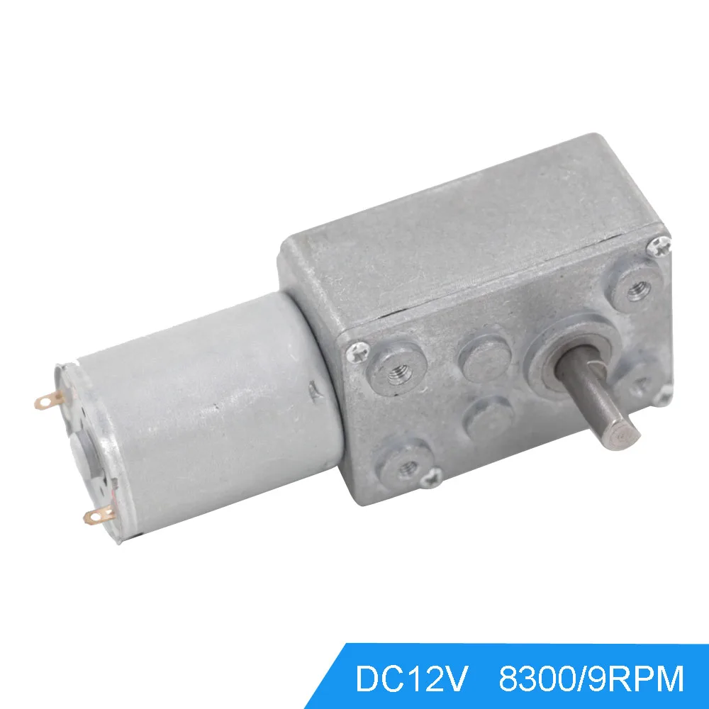 

Free Shipping DC 12V 8300/9RPM JSX950-370 Worm Gear Reduction Motor