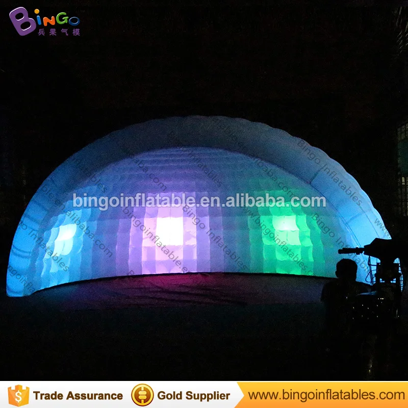  6x3x4 meters inflatable igloo tent  igloo inflatable led  inflatable dome with LEDs toy tents