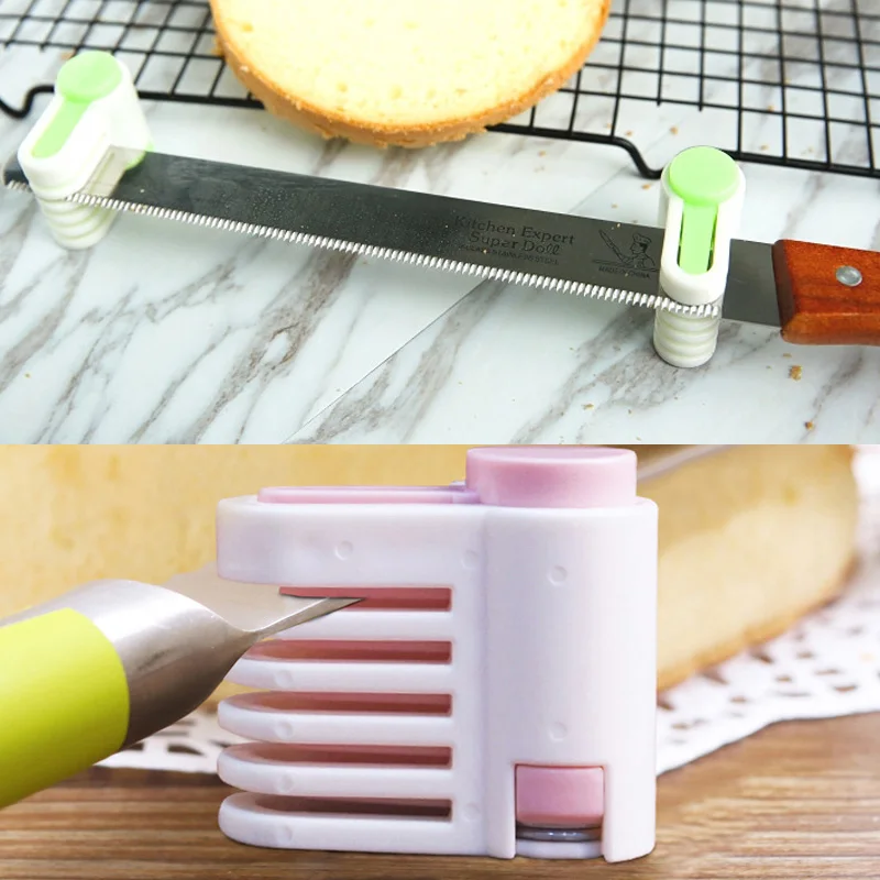 2 шт. Регулируемая форма для выпечки тортов DIY тесак нож хлеба slicer кухонные