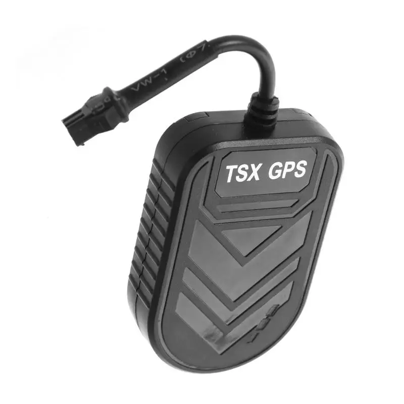 TSX gps трекер в реальном времени gps отслеживание мотоцикл автомобиль велосипед противоугонное gps устройство слежения локатор TC02 - Цвет: Black