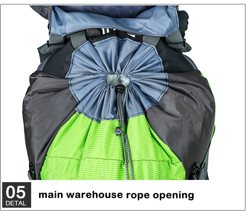 Professional большой открытый набор для кемпинга водонепроницаемый рюкзак для пеших прогулок туристическое снаряжение спортивная сумка