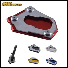BYSPRINT For BMW R1200GS LC K50 2012-2016 R 1200 GS Adventure 2013-2016 CNC Kickstand Side Stand Enlarger Extension Plate Pad