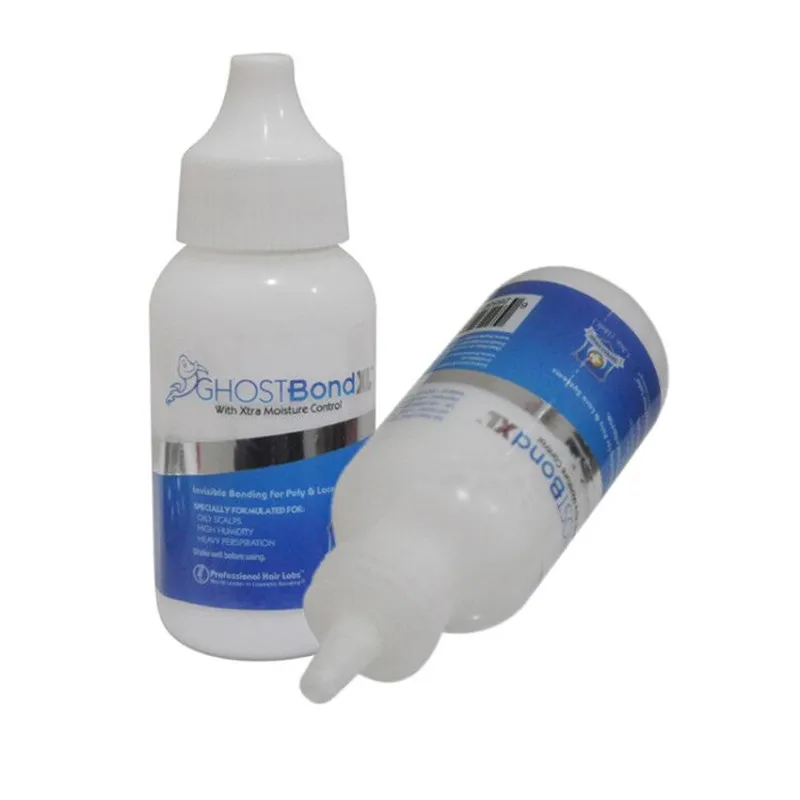 

1.3oz(38ml) GhostBond Wig Adhesives Glue With Xtra Moisture Control Invisible Bonding For Poly & Lace Systems Hair Glue