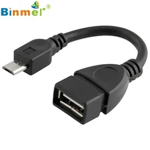 Адаптер леверт челнока pc Micro USB кабель Мужской хост к USB OTG Женский адаптер для Android Планшеты телефона КПК may16#1