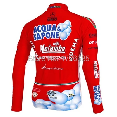 Conjunto de maillot ciclista retro Acqua Sapone Cantina Tollo Zebra - Retro Peloton