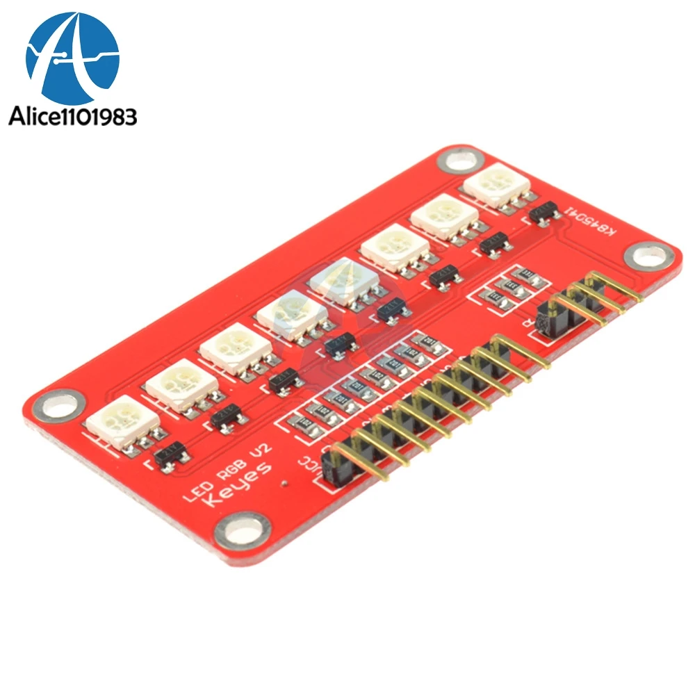 Полноцветный RGB 5050 Светодиодный модуль управления печатной платой SCM PCB для Arduino AVR