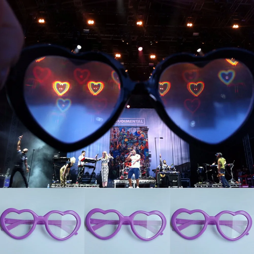 heart effect diffraction glasses heart effect diffraction glasses