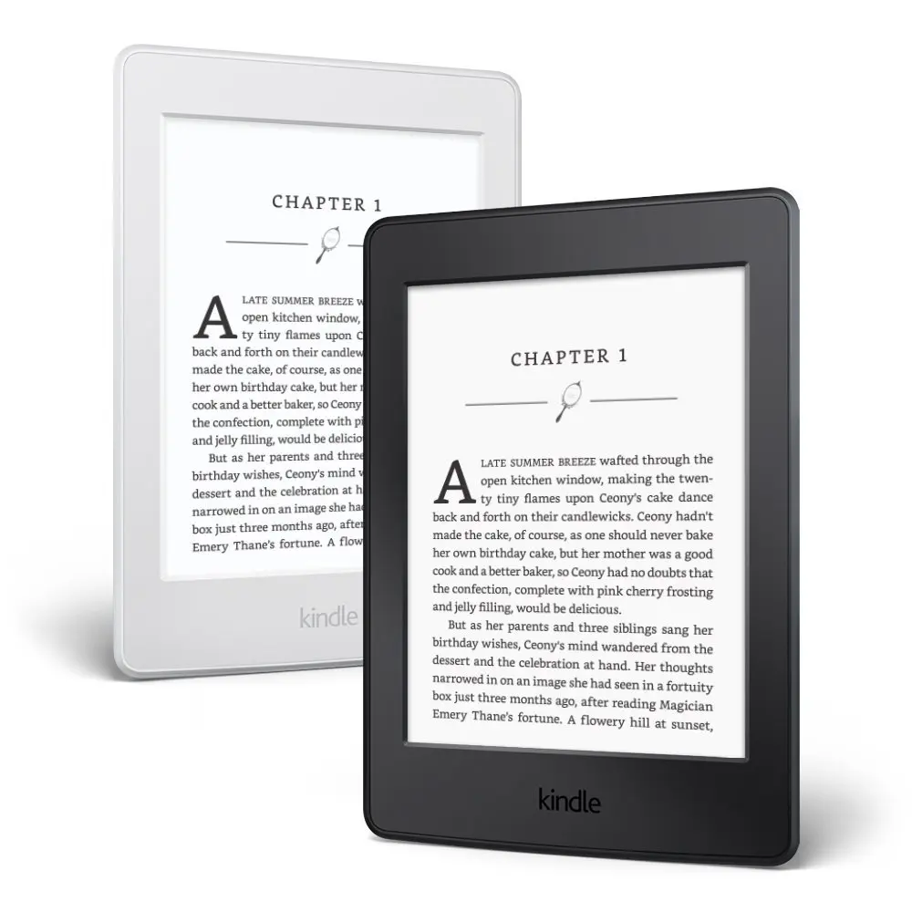 New kindle paperwhite 3 built-in light ebook reader ebooks e-book reader e-ink wifi USA model support russian