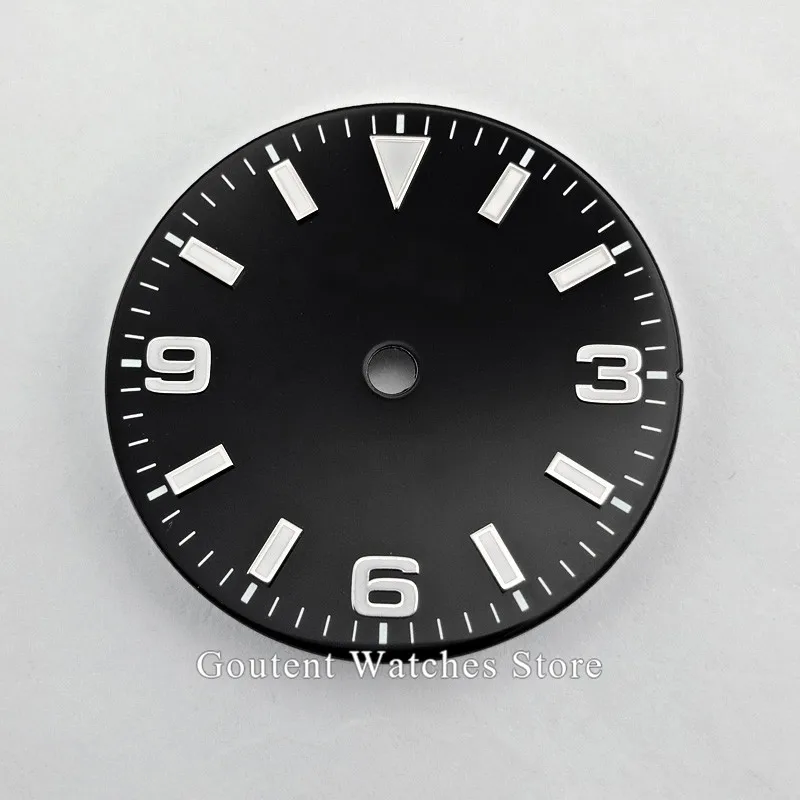 4 типа 29 мм Bliger/стерильные светящиеся часы циферблат Fit ETA 2836/2824 2813/3804 Miyota 82 серия