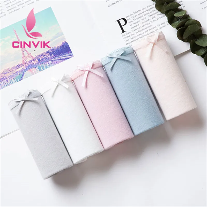 

5PCS/lot Women Panties Sexy Cotton Underwear Girls Cute Printed Intimate Plus Size Briefs Lady Breathable Underpants