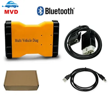 

Newest Multi Vehicle Diag MVD with Bluetooth 2016.R0 /2015.R3 As VD TCS CDP Pro LED 3IN1 New vci For Car Truck diagnostic tool