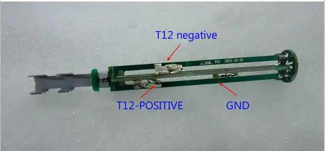 Для паяльника T12 с ручкой сварочный разъем с GX12MM воздушной головкой