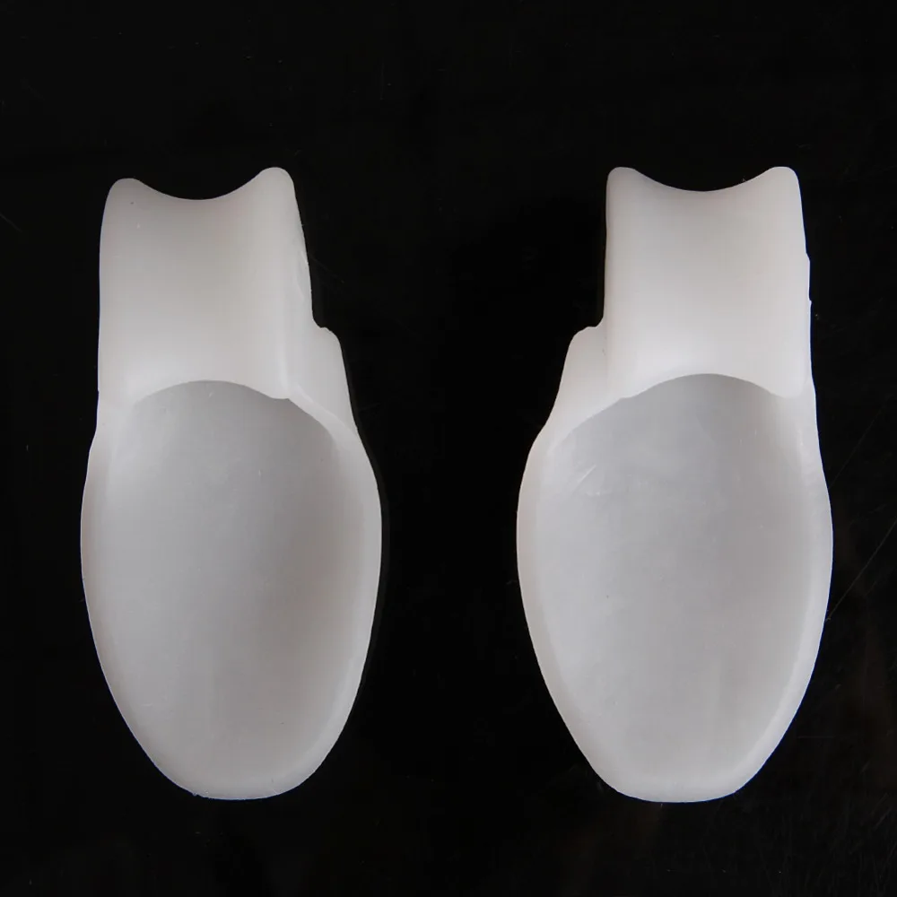 2Pcs Gel Bunion Protector Toe Corrector Straightener Alignment Separator Spreader