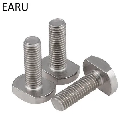 

304 Stainless Steel T-type T-shaped Screw Bolt M6*16/20/25/30/35/40mm Machine F