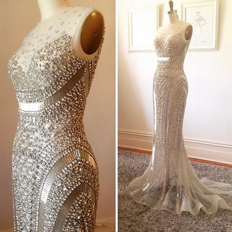 rhinestone dresses for cheap