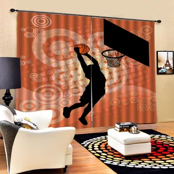 

Luxury Blackout 3D Window Curtains For Living Room Bedroom ball curtains Blackout curtain