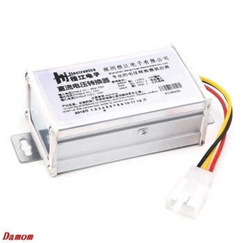 

DC 36V 48V 72V To 12V 10A 120W Converter Adapter Transformer For E-bike Electric