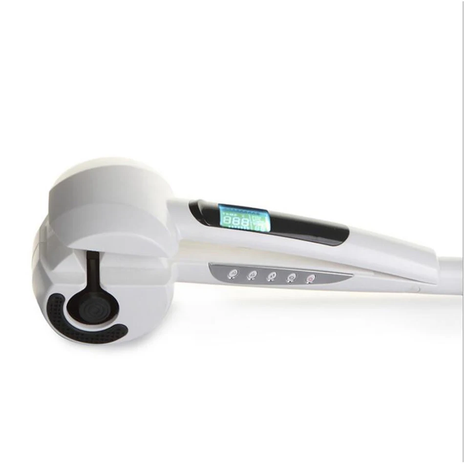 

High Quality Automatic Titanium hair curler Curling Irons Hair Styler tools curling iron Dual voltage with LCD screen display