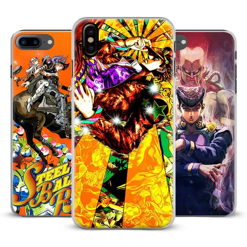 JoJo's Bizarre Adventure JoJo Anime Phone Case Cover Shell For Apple iPhone XR XS MAX X 8Plus 8 7Plus 7 6sPlus 6s 6Plus 6 5S SE |