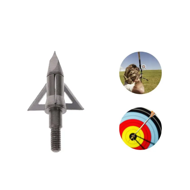 

Arrow Head Shooting Outdoor Hunting Arrowhead Broadhead 100 Grain Archery Tactical For Composite Bow Recurve Bows Accessories