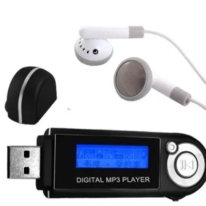 Новый портативный MP3 Черный 2 Гб LCD плеер USB флэш накопитель встроенный fm радио|drive