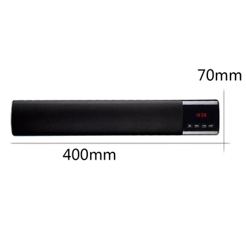 

Bluetooth Wireless 3D Soundbar Sound Bar Theater HiFi Speaker System Subwoofer Blue