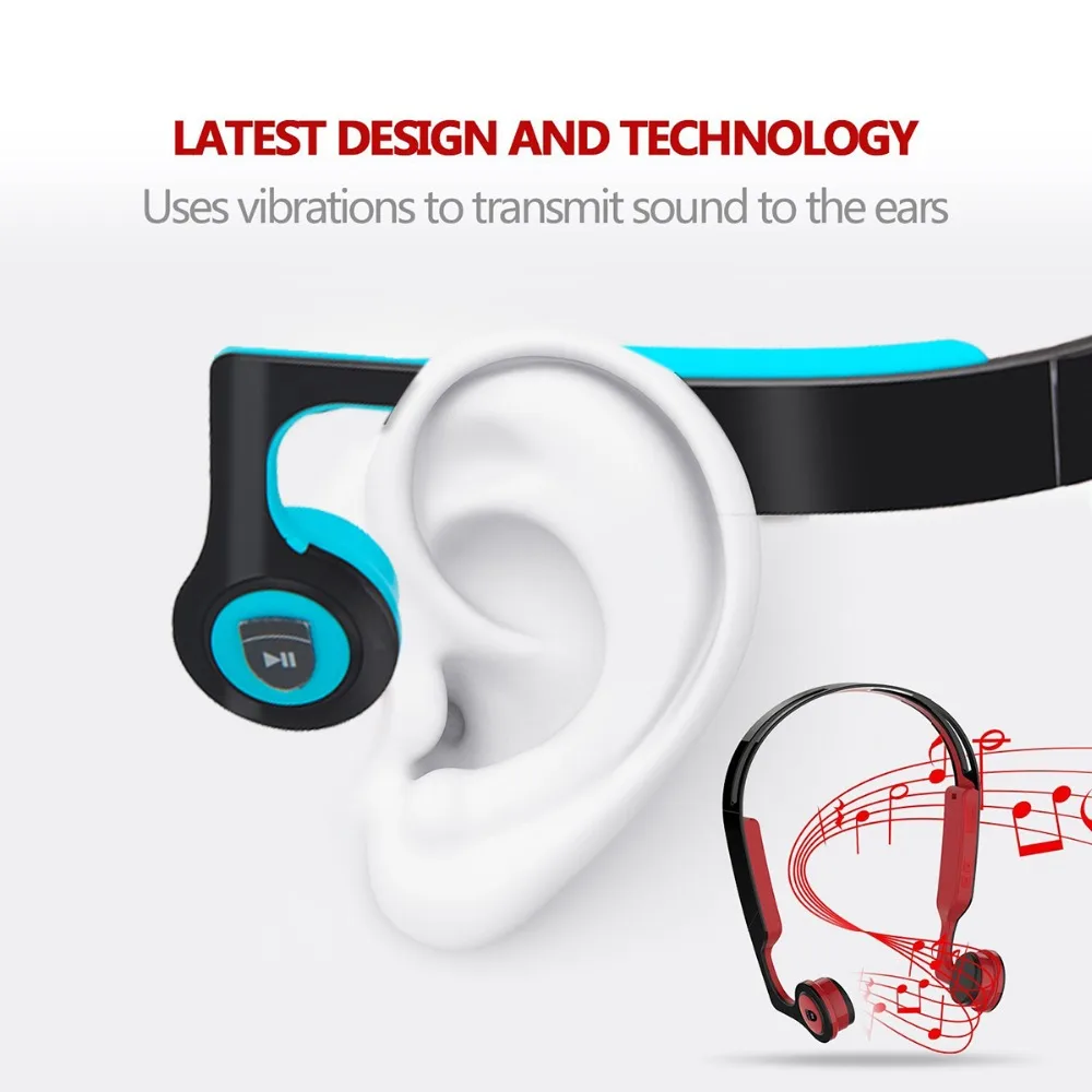 Наушники с костной проводимостью bluetooth наушники микрофоном для водителей