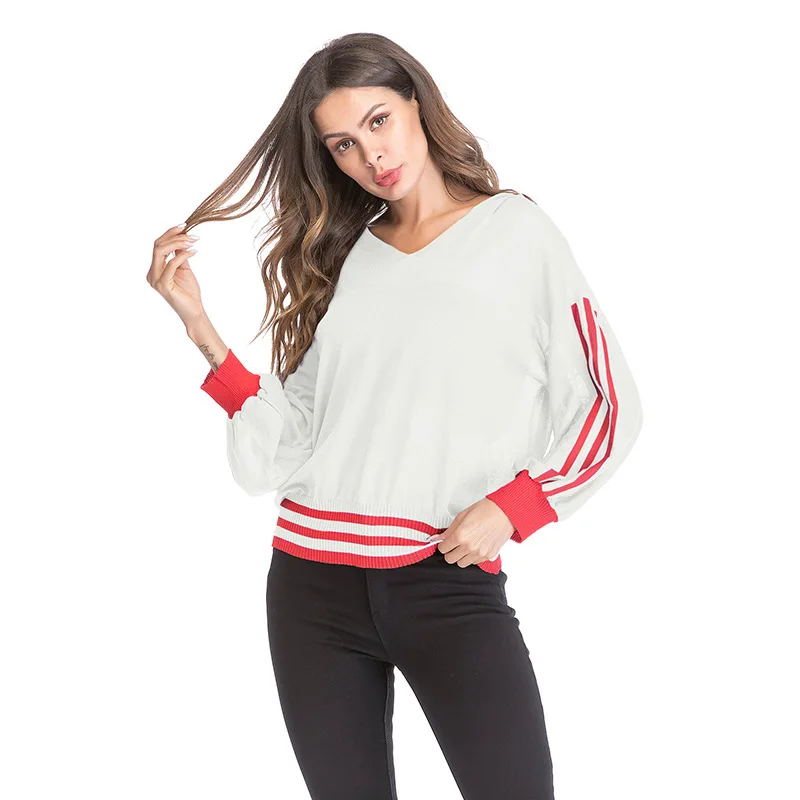 

Loose Type Bats Sleeves Yoga Top Transparent striped Shirt Long Sleeves Fitness Clothes Women Patchwork Crop Top Sexy Blusas
