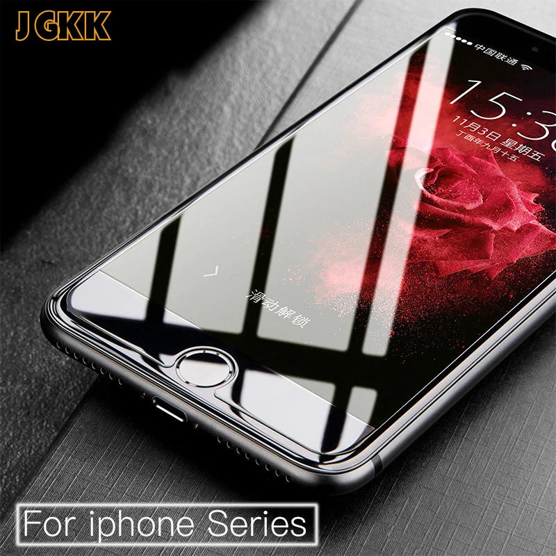 

Tempered glass for iPhone 7 6 6s 8plus X Screen Protector for iPhone XS XsMax on glass iphone 7 plus 8 plus +clean kits
