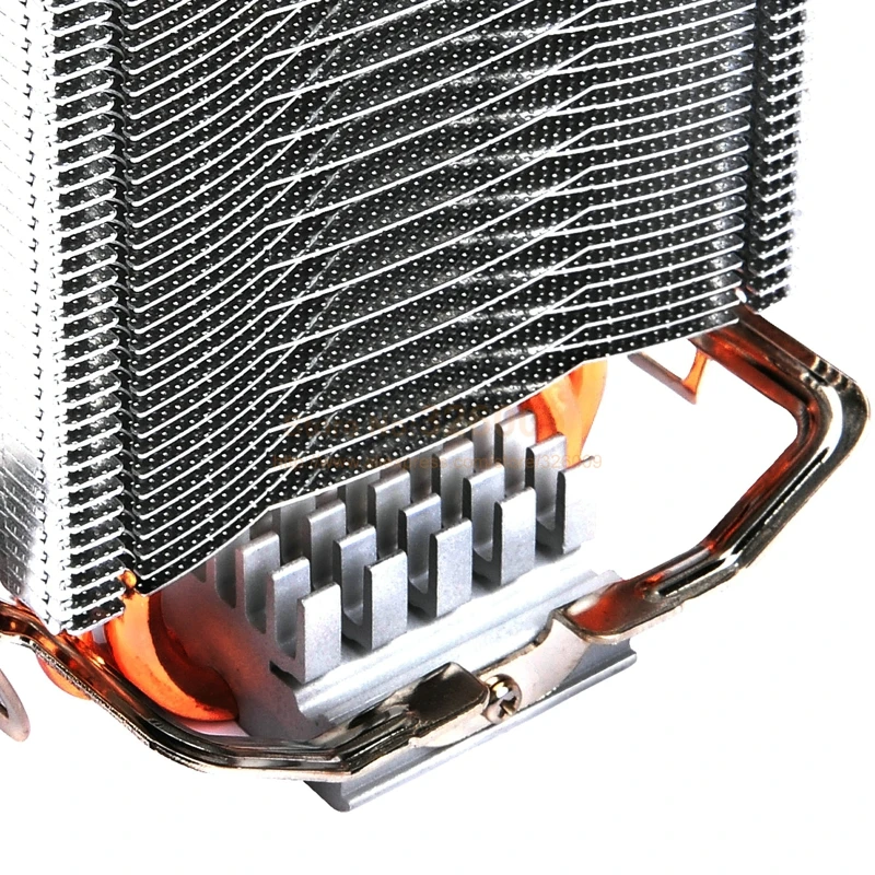 Кулер для процессора PcCooler с 2 тепловыми трубками 8 см радиатор Intel LGA 775/1150/1151/1155 AMD AM2