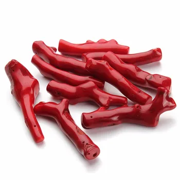 

5pcs/lot Irregular Natural Red Coral Loose Beads Tree Design Branch Coral Pendant Charms for DIY Necklaces&Bracelets Wholesale