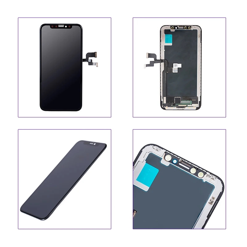 AMOLED OEM lcd для IPhone X XS XR мягкий OLED сенсорный экран дисплей Pantalla с хорошим 3D сенсорным