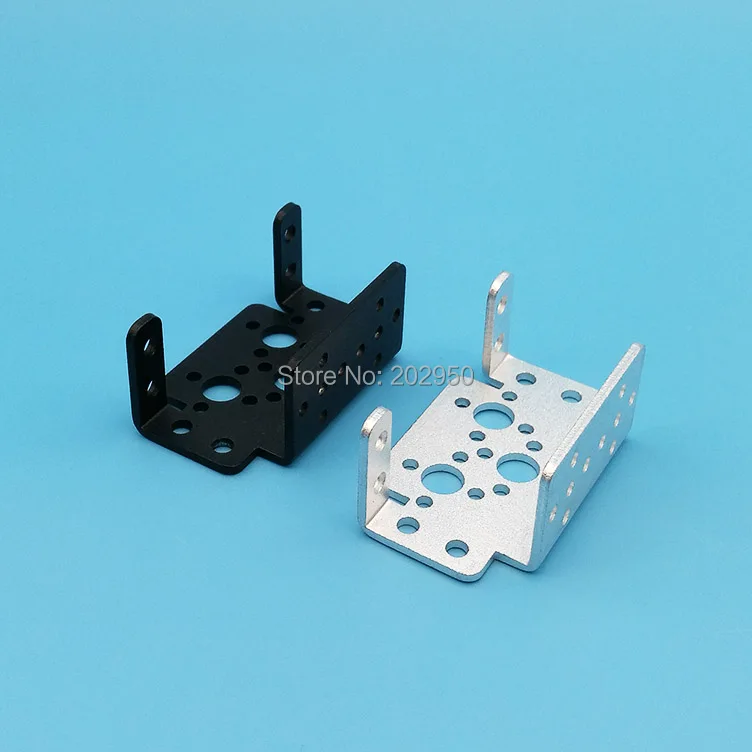 Aluminium Schwarz Mechanischen Roboter Arm Klammer Montage Roboter-Kit für