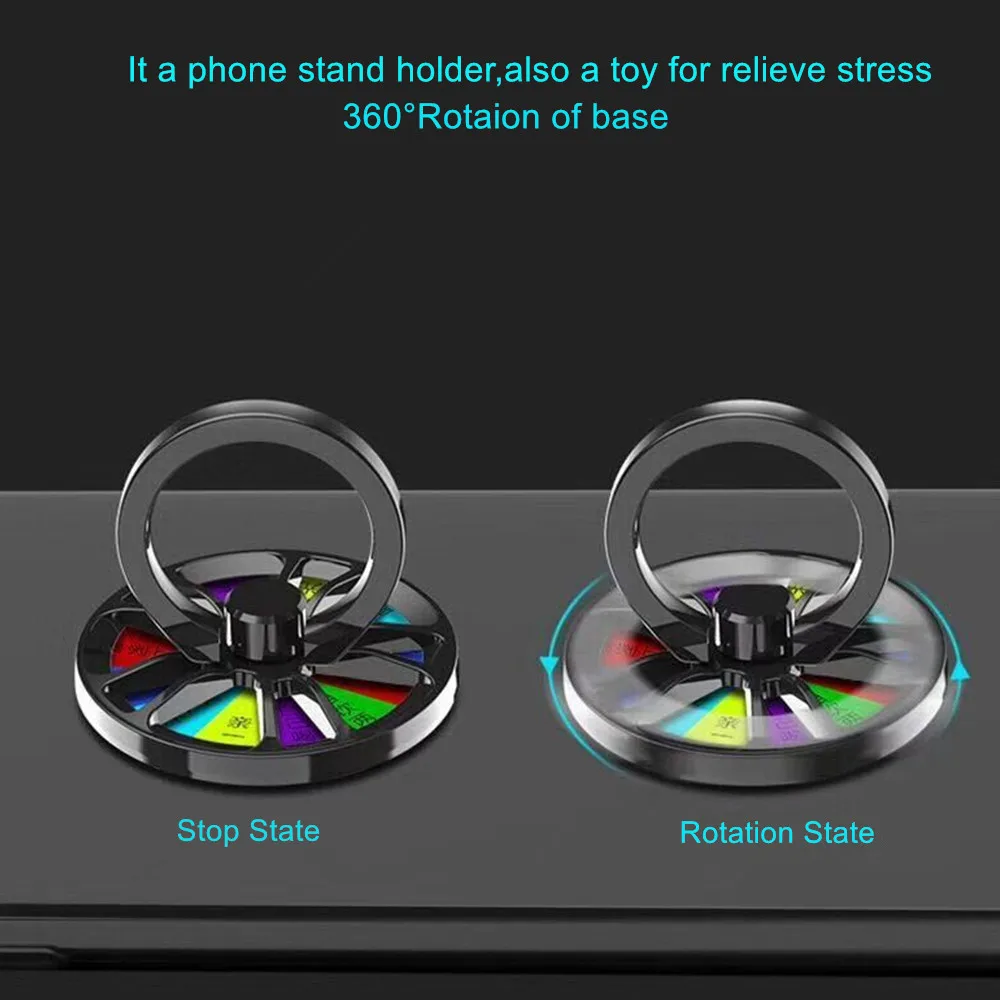 Металлическая подставка-кольцо под Пальцы для телефона для samsung S10, подставка для смартфона, держатель для iPhone X 8, 7, 6, 6S Plus, 5S, вращение на 360 пальца, игрушка