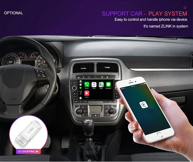 Cheap Isudar Car Multimedia player GPS Android 9 Car Radio 1 Din DVD Automotivo For Fiat/Grande/Punto/Linea 2007-2012 Radio FM DSP 6