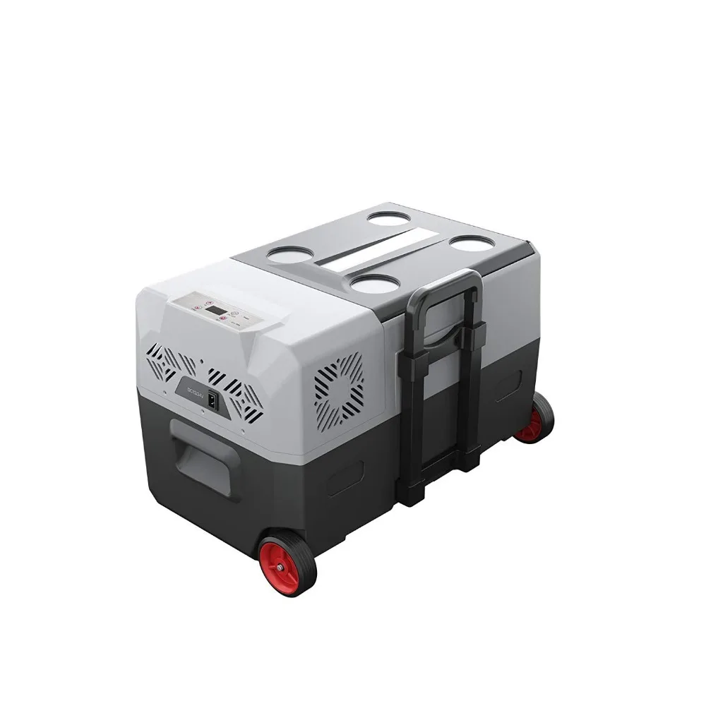 Портативный холодильник 32 Quart(30 литров) с тележкой автомобилем грузовиком RV