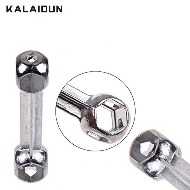 

KALAIDUN 10 in 1 Wrench Dog Bone Portable Mini Pocket Size Hexagon Craftsman Metric Wrench Multi-tool Repair Bicycle Riding Tool