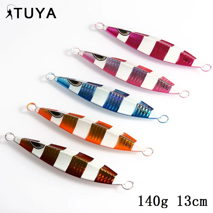 TUYA 5 шт./компл. 140 г глубоководных опускается на дно рыболовные приманки